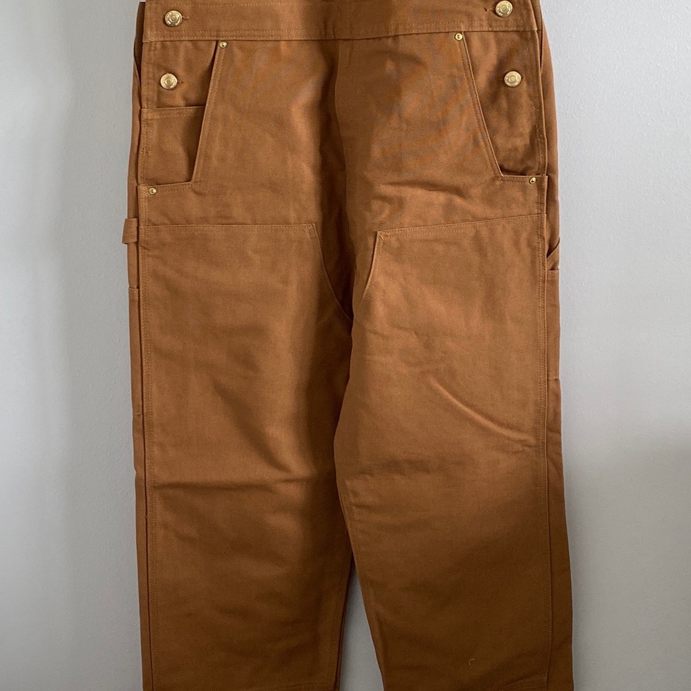 Carhartt 102776 - Duck Bib Overalls - Unlined - Picture 3 of 9